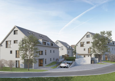 Eigentumswohnungen Bünzen Bunzina 3 Perlen Freiamt Neubauprojekt City Bau St. Gallen Aussenansicht Visualisierung Ansicht Einfahrt Tiefgarage hoher Baustandard Bild 1 Hinweis: Visualisierungen gelten als Hilfe zur räumlichen Vorstellung. Änderungen im Projektverlauf sind möglich. Verbindlich ist der beurkundete Kaufvertrag.