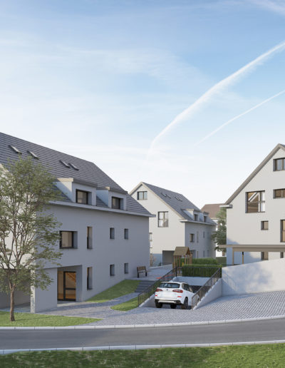 Eigentumswohnungen Bünzen Bunzina 3 Perlen Freiamt Neubauprojekt City Bau St. Gallen Aussenansicht Visualisierung Ansicht Einfahrt Tiefgarage hoher Baustandard Bild 1 Hinweis: Visualisierungen gelten als Hilfe zur räumlichen Vorstellung. Änderungen im Projektverlauf sind möglich. Verbindlich ist der beurkundete Kaufvertrag.